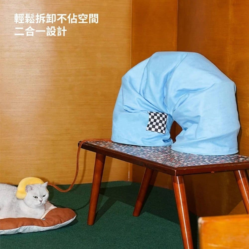 【ZEZE 哲哲】復古電話寵物隧道床:圖片 3