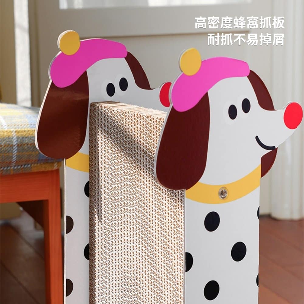 【zeze 哲哲】麥丁犬直立瓦楞紙抓板:圖片 5