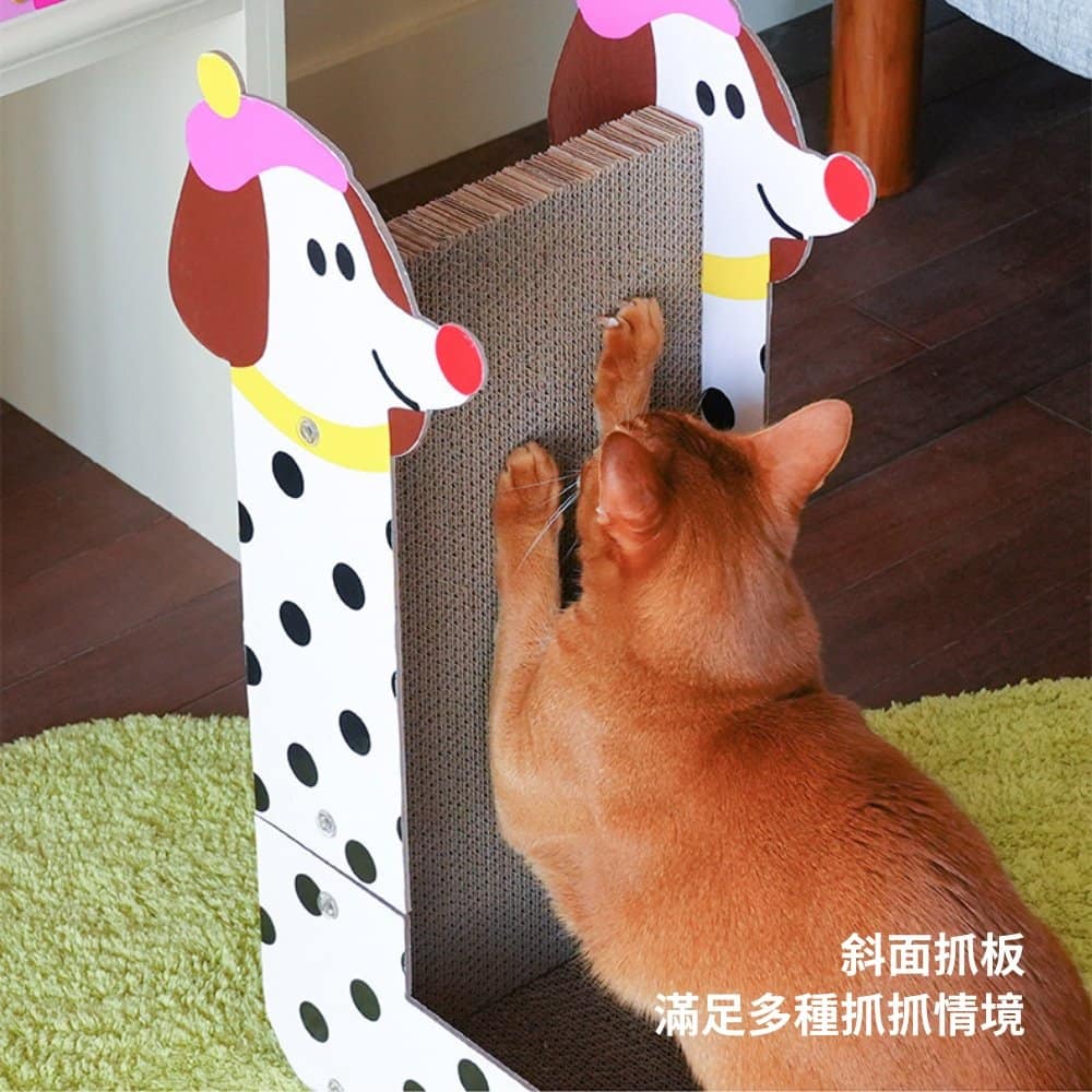 【zeze 哲哲】搗蛋貓直立瓦楞紙抓板:圖片 5
