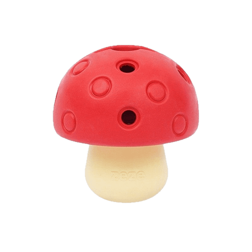 【ZEZE 哲哲】胖胖菇漏食玩具