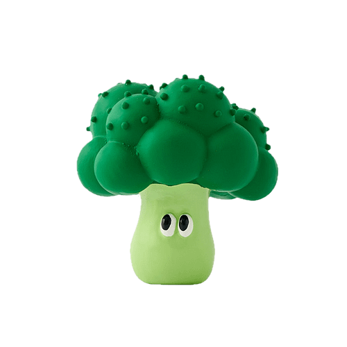 【ZEZE 哲哲】花椰菜乳膠發聲玩具