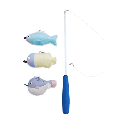 【zeze 哲哲】數碼魚逗貓棒(A款)