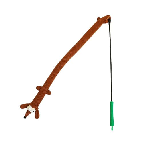 【zeze 哲哲】臘腸狗逗貓棒